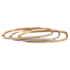 Bracelet de forme carrée en or massif 18k