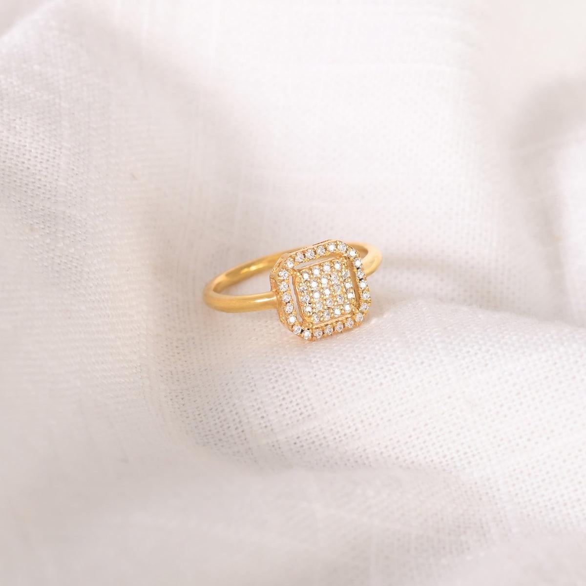 Square Shaped Moissanite Ring 925 Sterling Silver Moissanite Engagement Ring . 2
