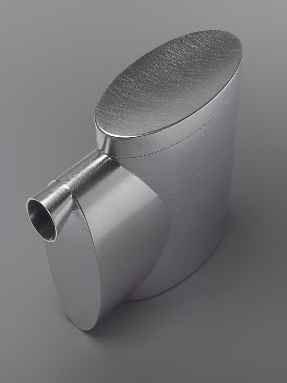 Dutch Square Silver Pourer by Aldo Bakker ‘Ed. 1/7’ For Sale