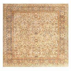 Antique Agra Indian Rug. Size: 10 ft 3 in x 10 ft 5 in