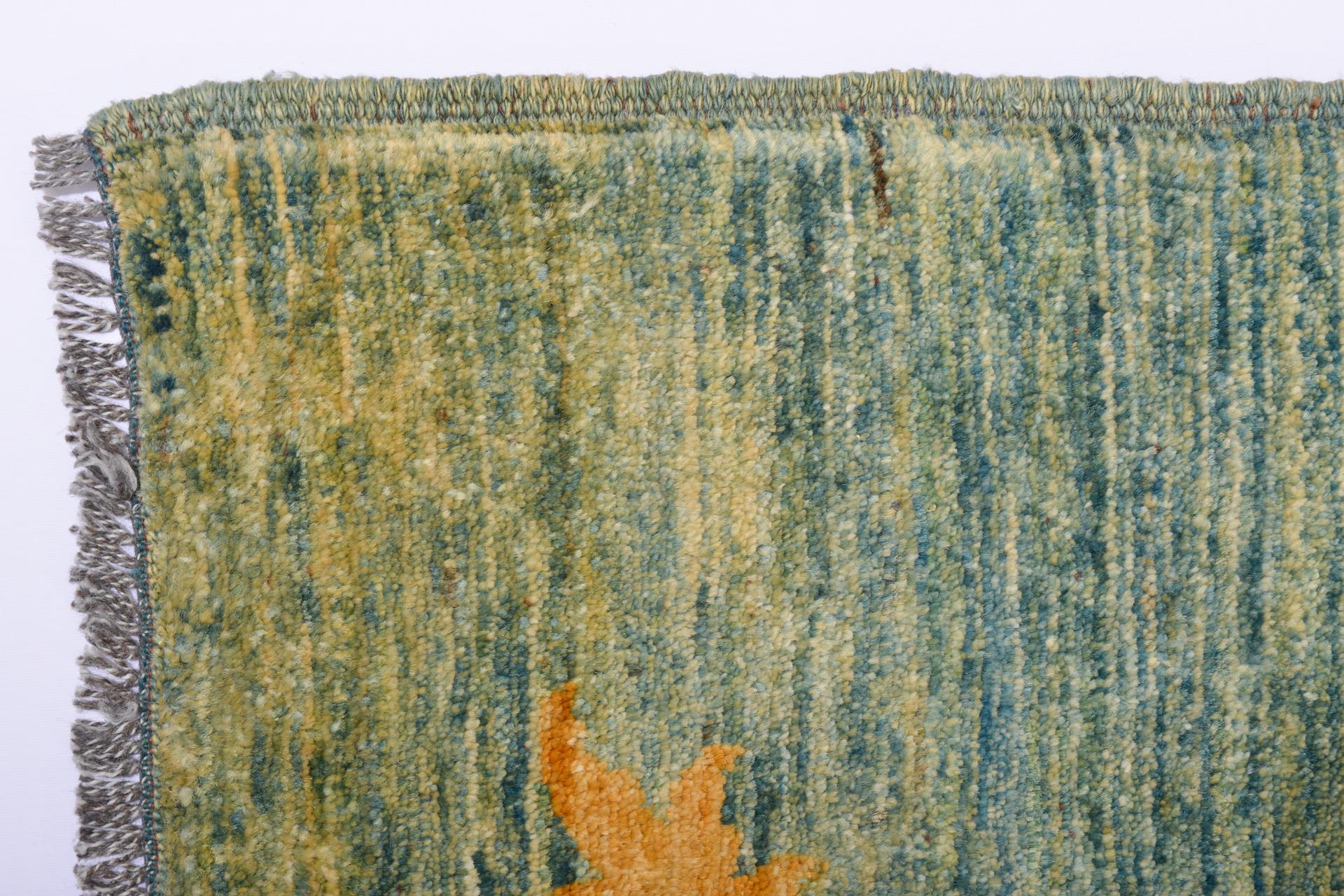 Quadratische Größe Ozbek SULTANABAD ZIEGLER  Vintage-Teppich (Wolle) im Angebot