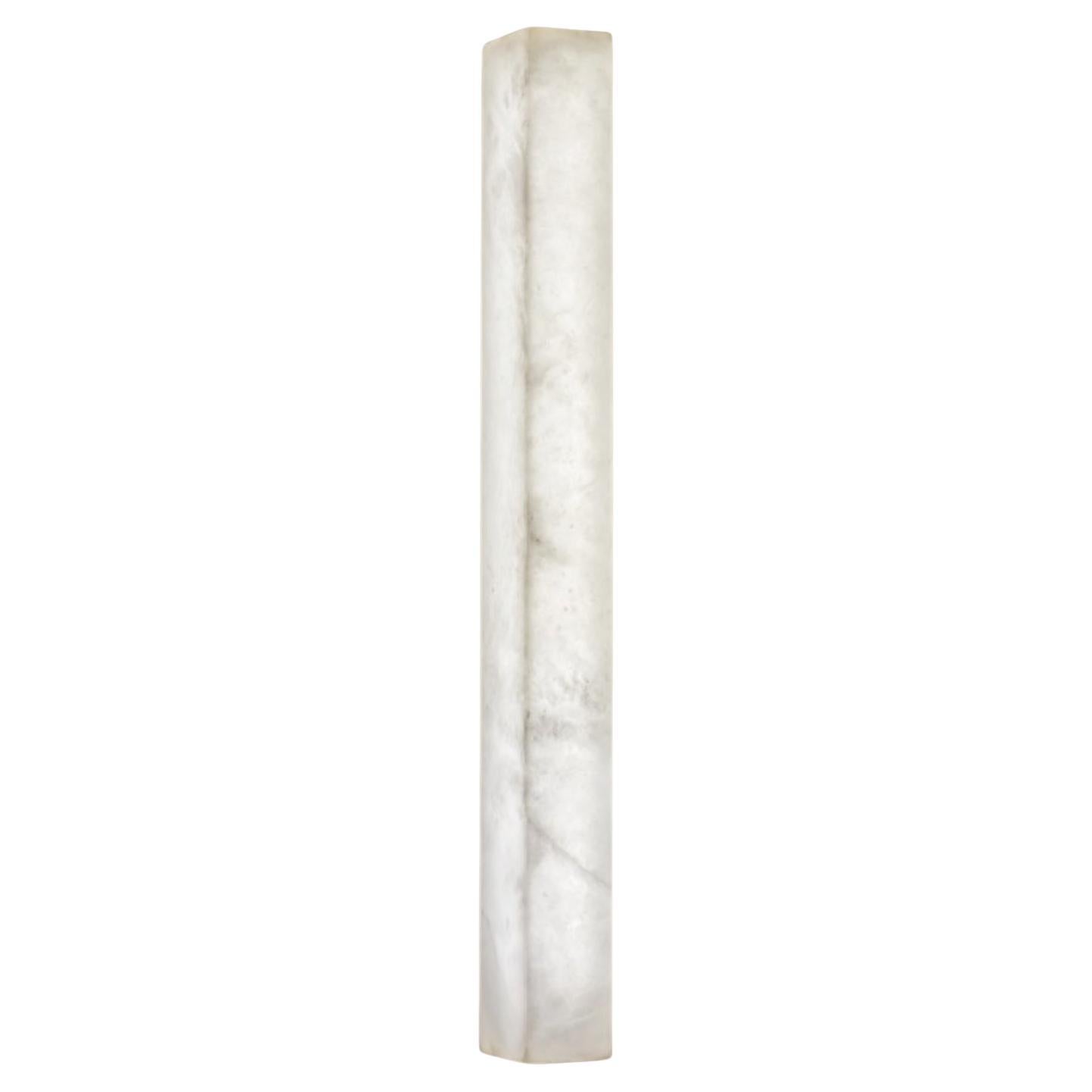 Square Slim 96 Wall Lamp by United Alabaster