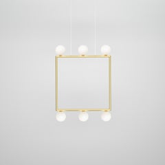 Square Small Globes Pendant Light by Atelier Areti
