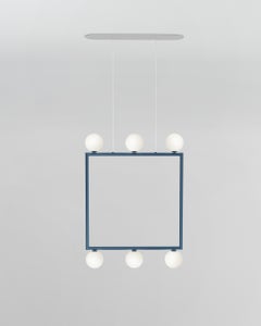 Square Small Globes Pendant Light by Atelier Areti