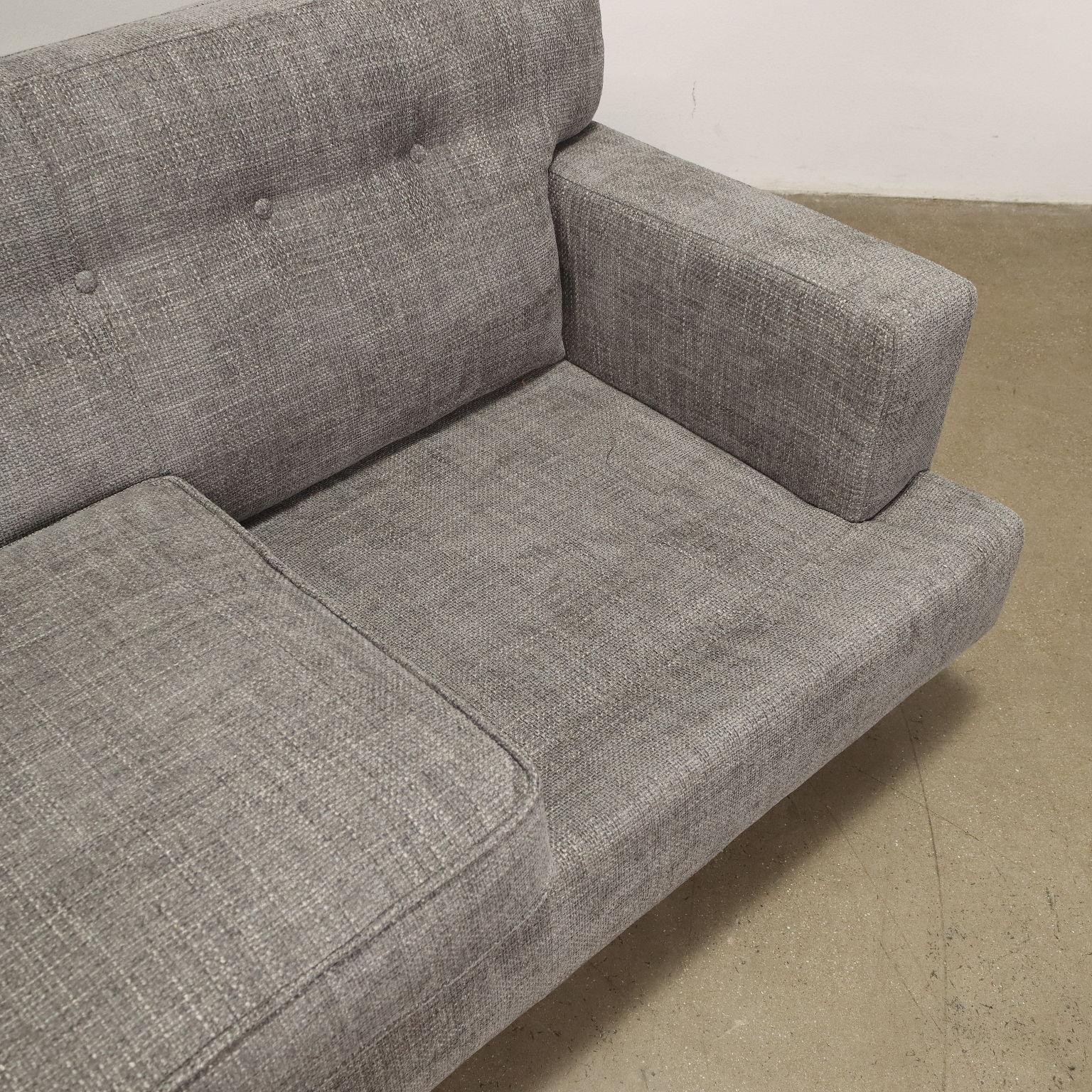Square Sofa by M. Zanuso for Arflex Fabric Italy 1970s-1980s  3