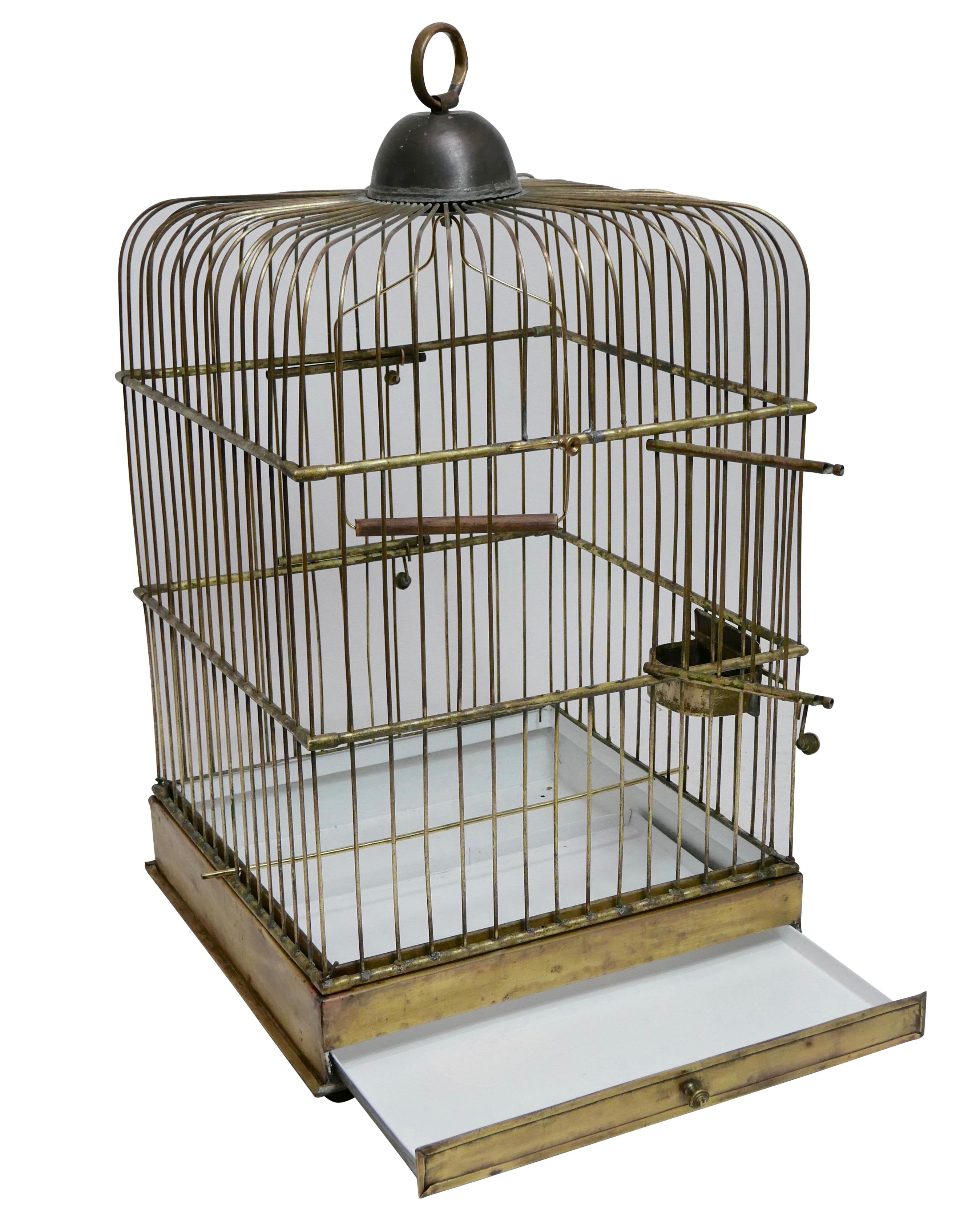 square bird cage