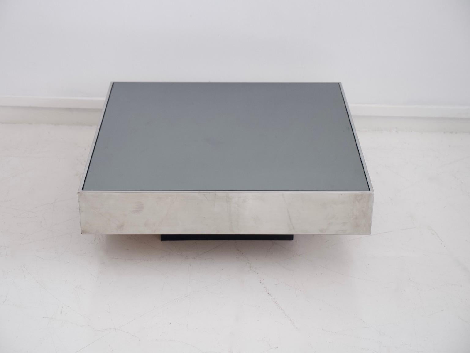 square metal coffee tables