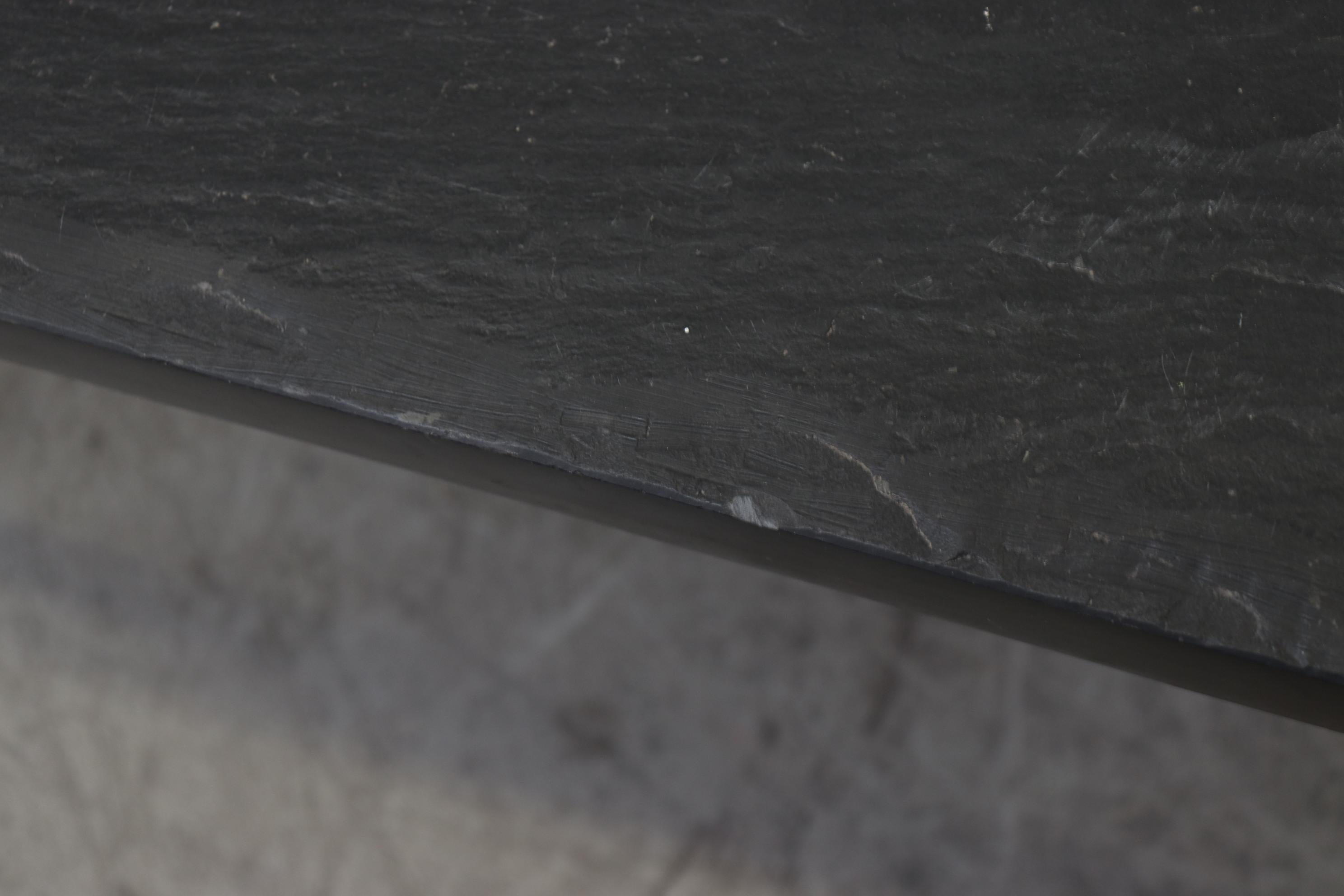 Mid-20th Century Square Stone Topped Side or Coffee Table