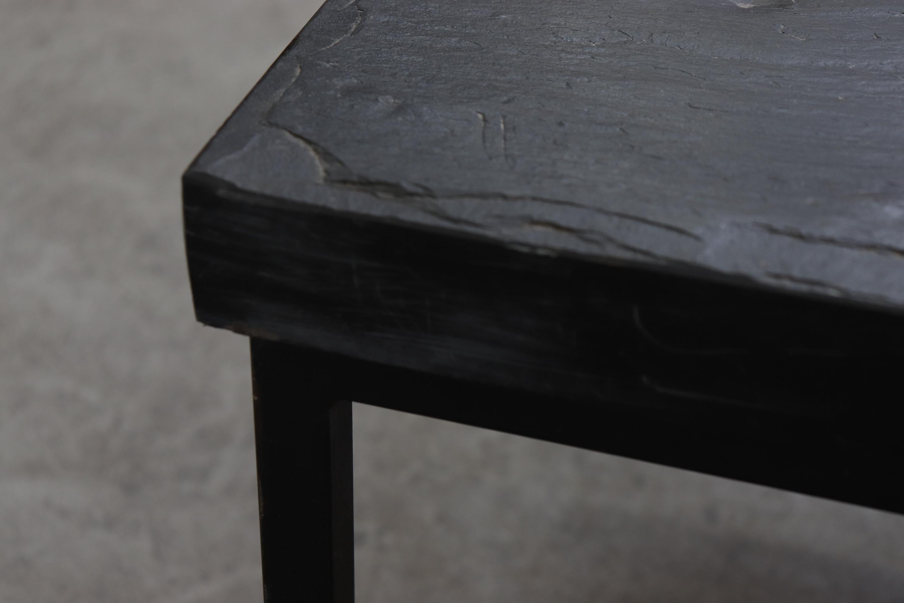 Square Stone Topped Side or Coffee Table 2