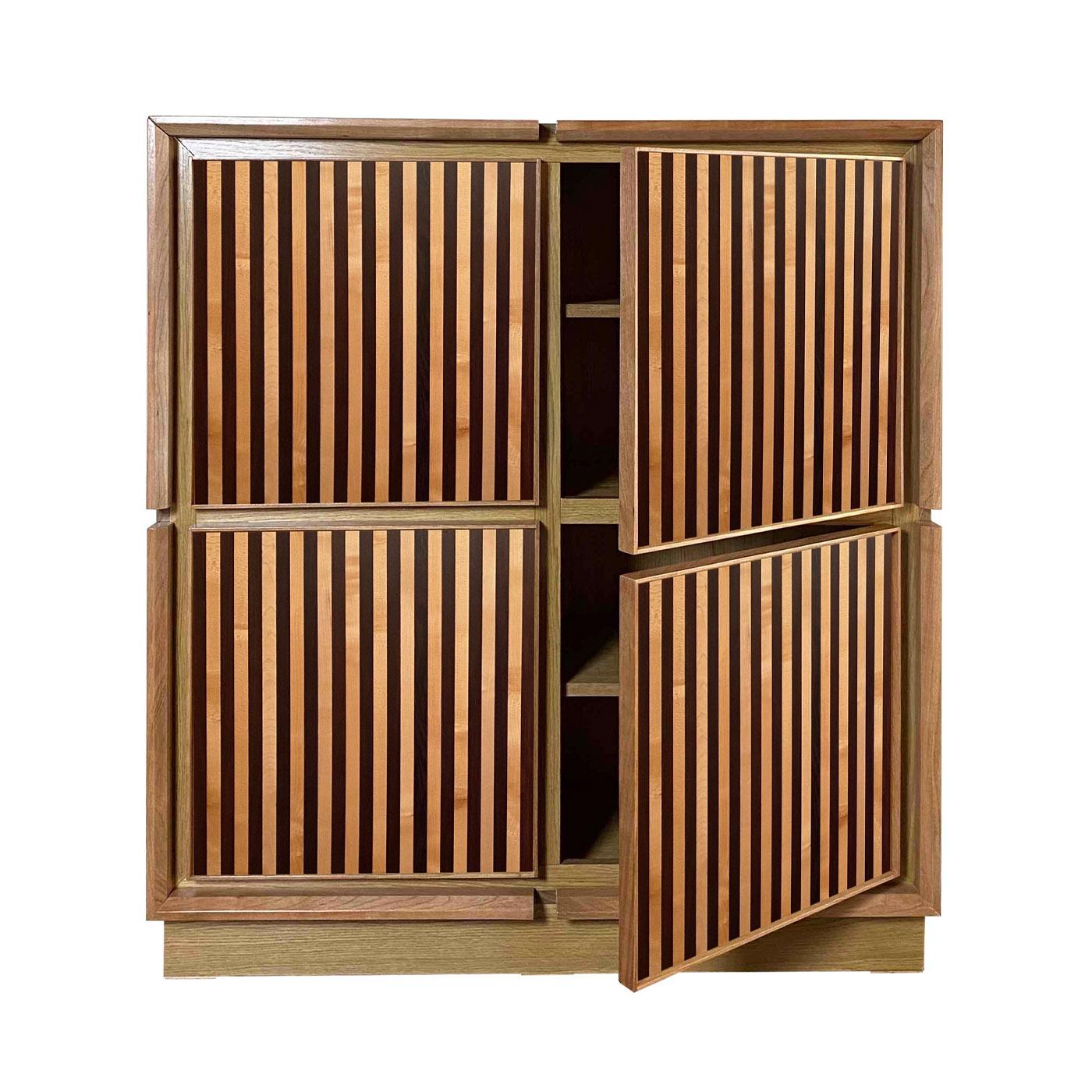 Square Stripes Sideboard By Mascia Meccani In New Condition For Sale In Milan, IT