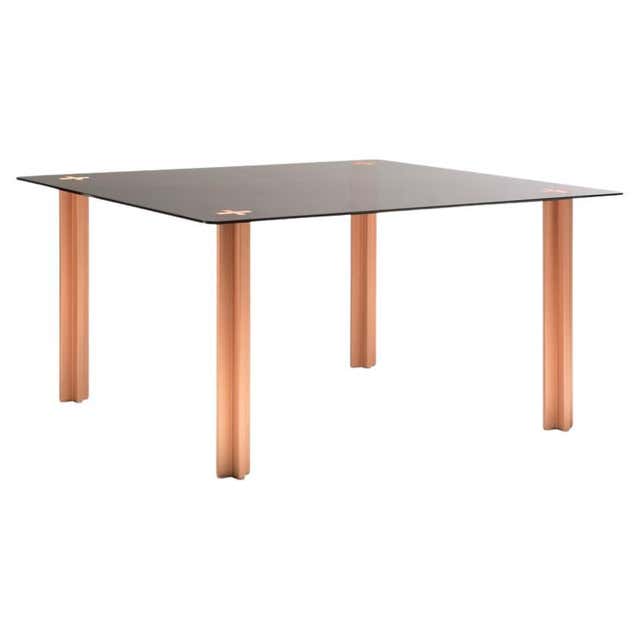 The Square Box Table Designed by Laurie Beckerman For Sale at 1stDibs