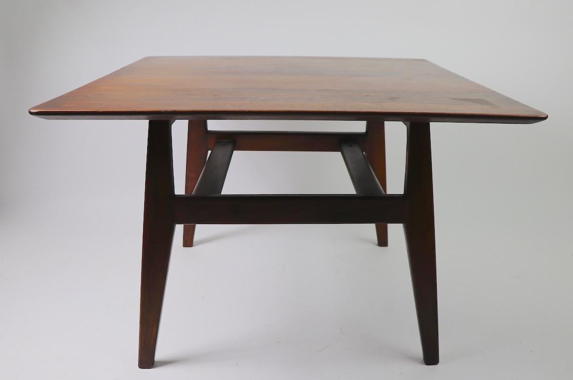 Square Table by Jens Risom For Sale 3