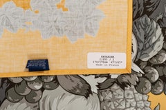 Katarina Square Table Cover by Beauvillé, Cotton, French Design, 1990