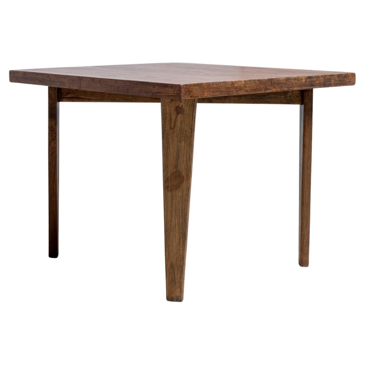 Square Table, Pierre Jeanneret