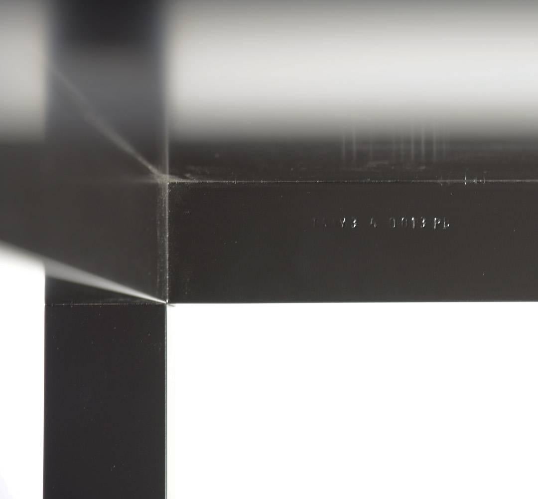 Square Table T88A, Black Edition by Maarten Van Severen for Top-Mouton 3