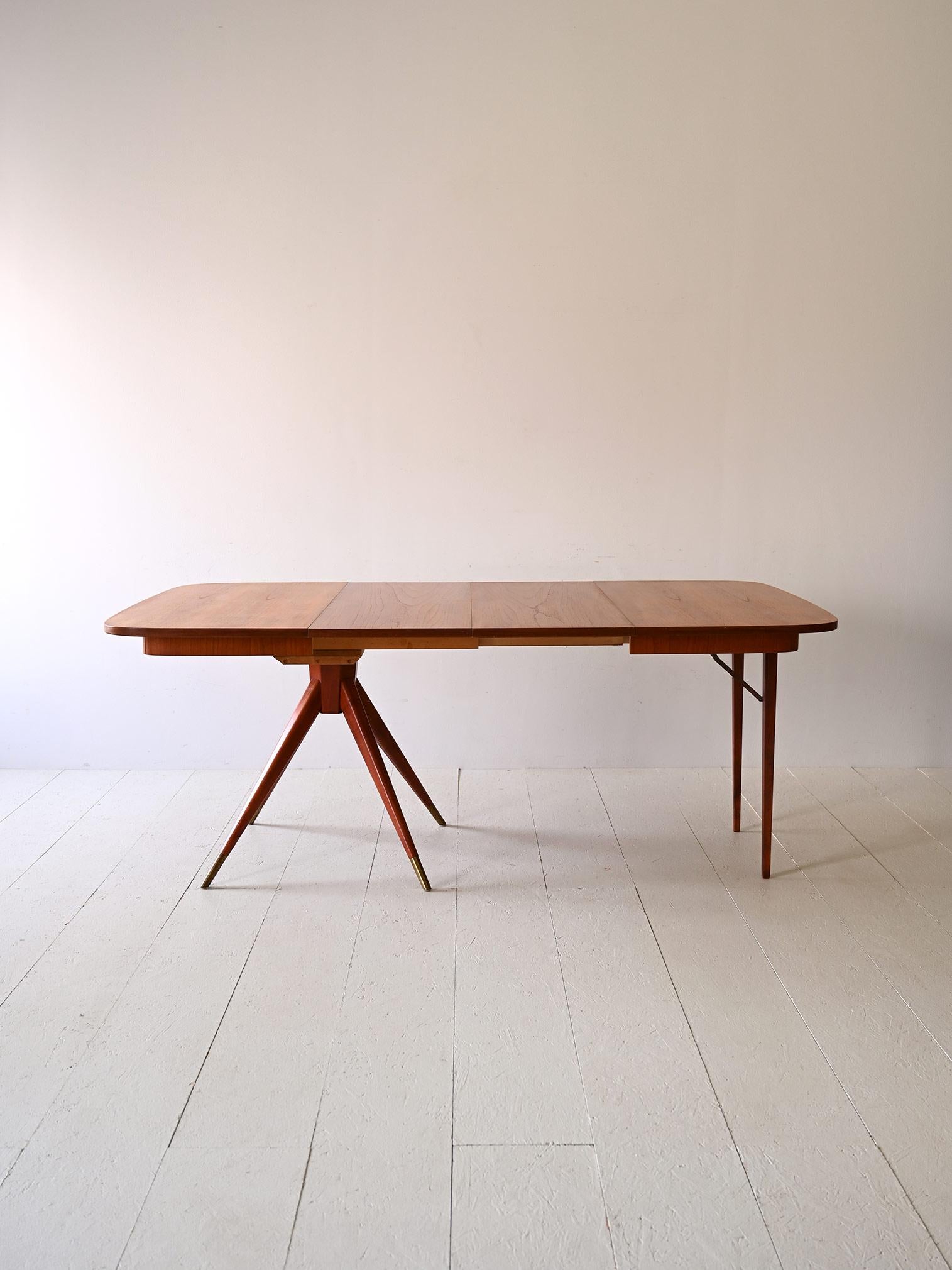 Scandinavian Modern Square table with rounded corners
