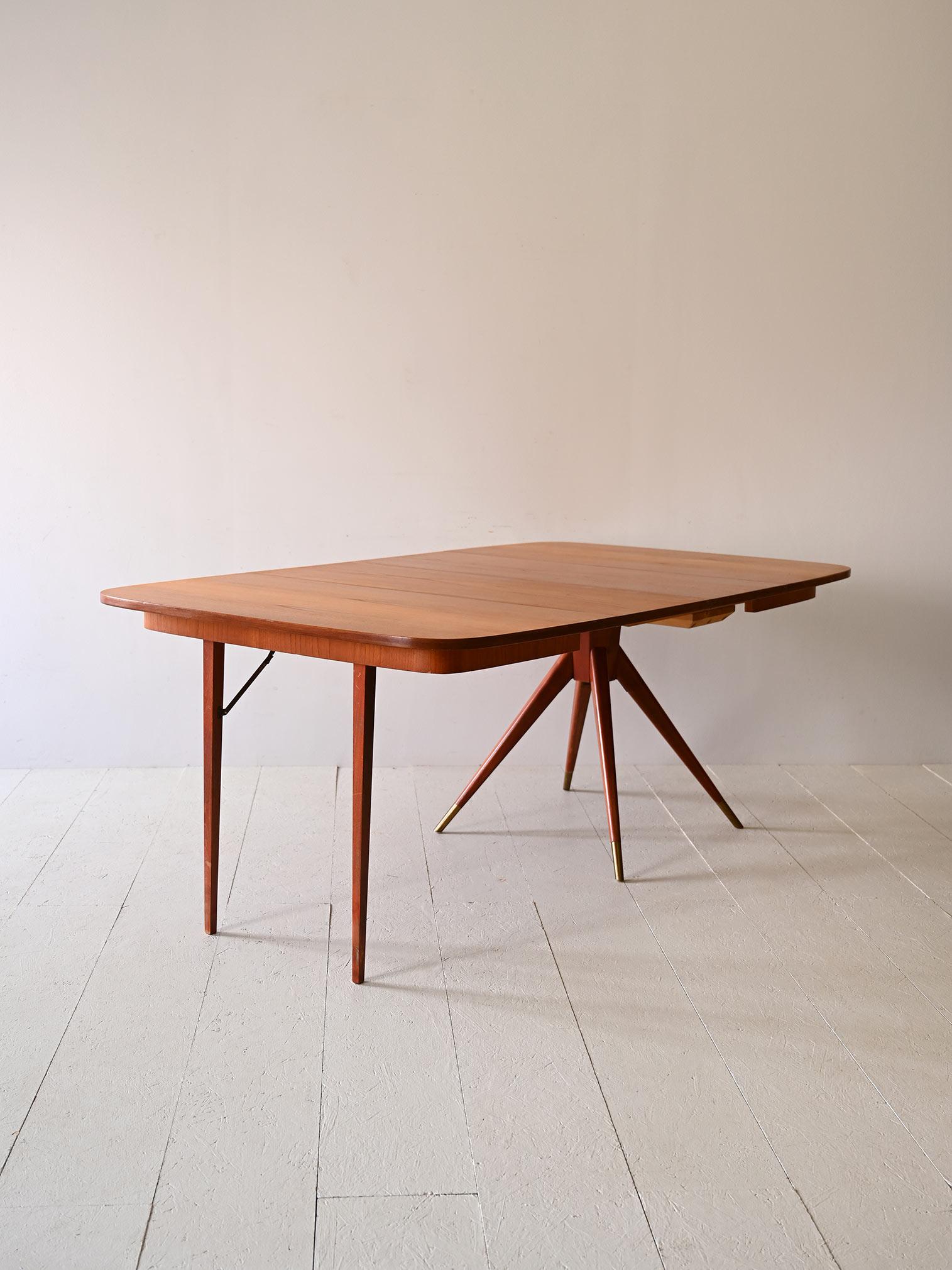 Danish Square table with rounded corners