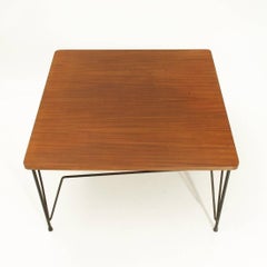 Square Teak Coffee Table by Cerutti, 1950s