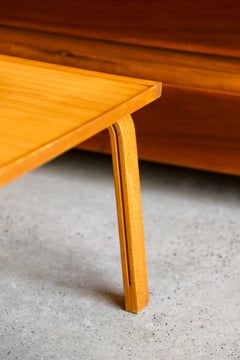 Square Teak Side Table by Arne Jacobsen for Fritz Hansen, 1980s
