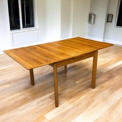 Square to Rectangle BRDR Furbo Expanding Danish Teak Dining Table