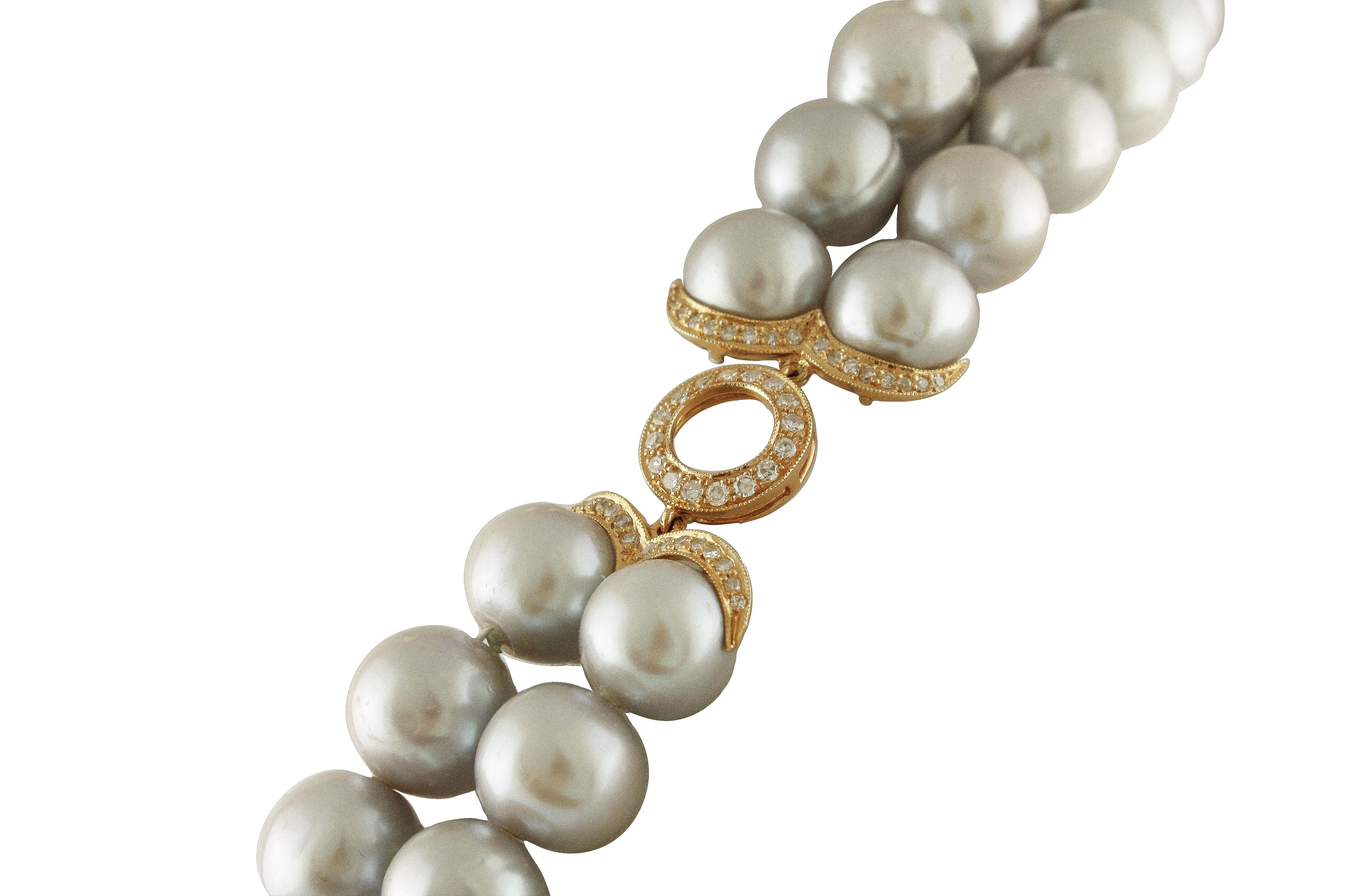 topaz and pearl necklace