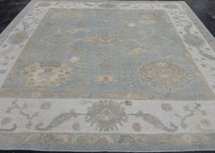 Square Turkish Oushak Rug 10'3" x 10' #17020