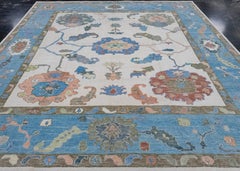 Square Turkish Oushak Rug 10'5" x 11'4" #16734