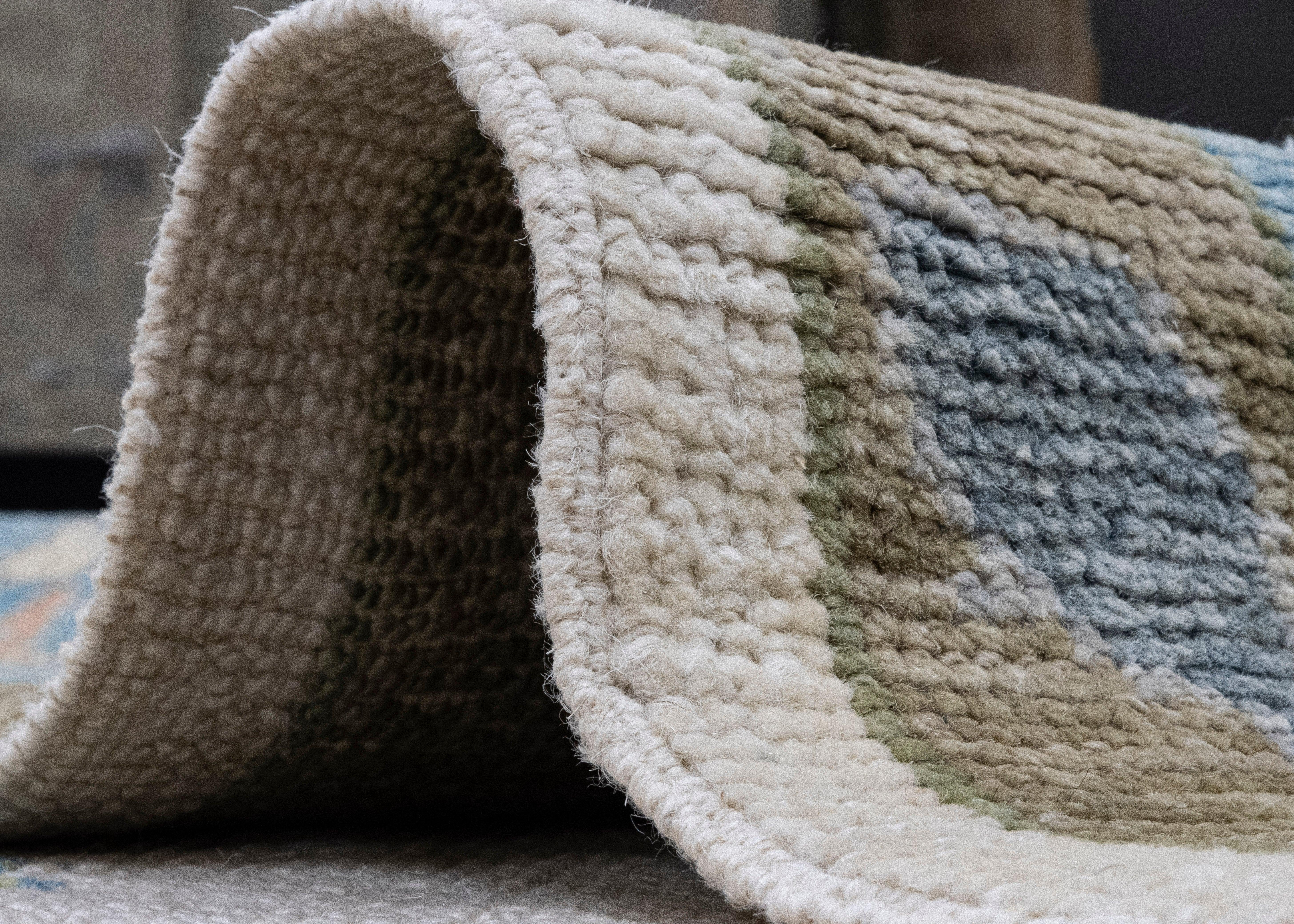 Square Turkish Oushak Rug 10'5