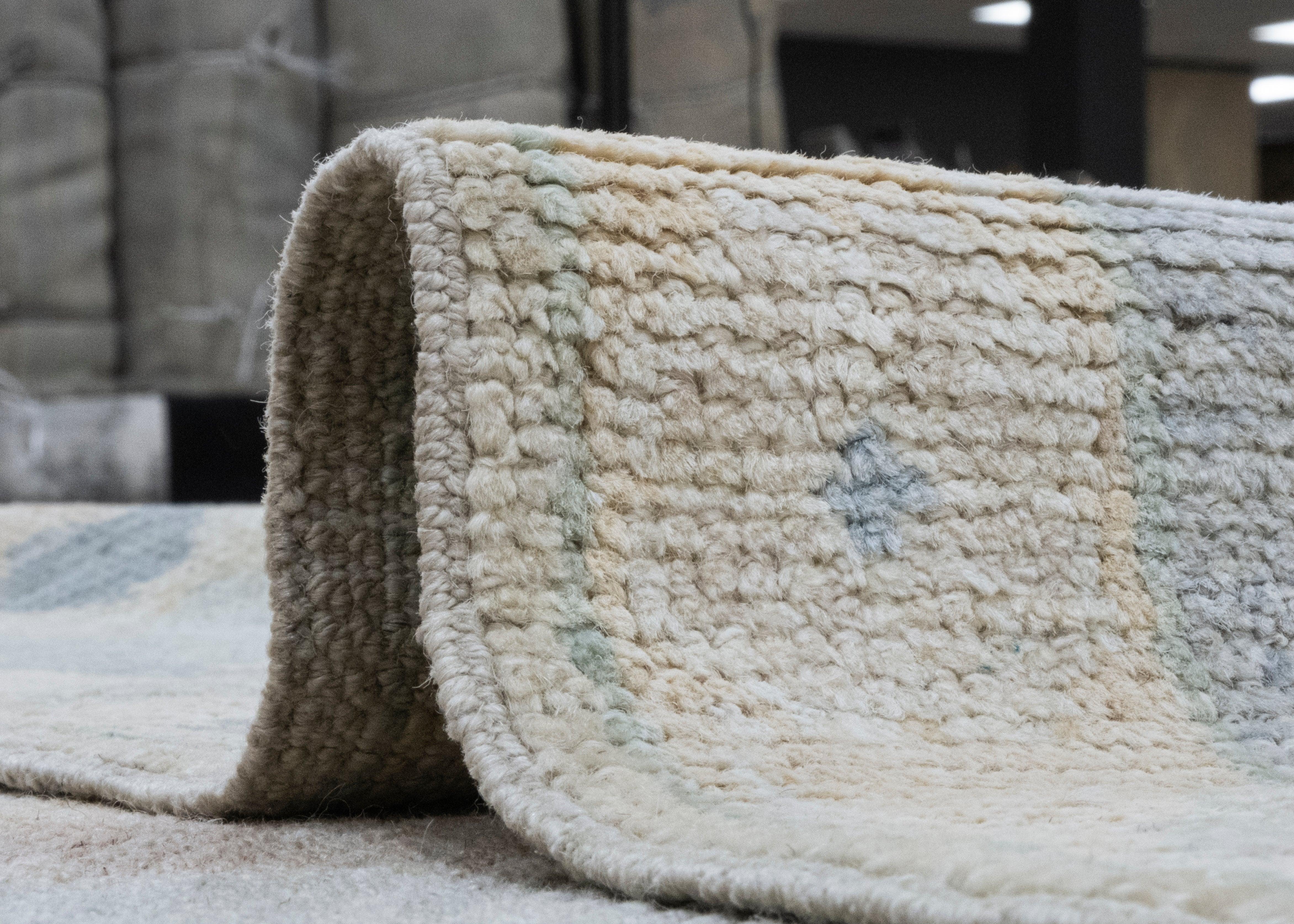 Square Turkish Oushak Rug 10'6
