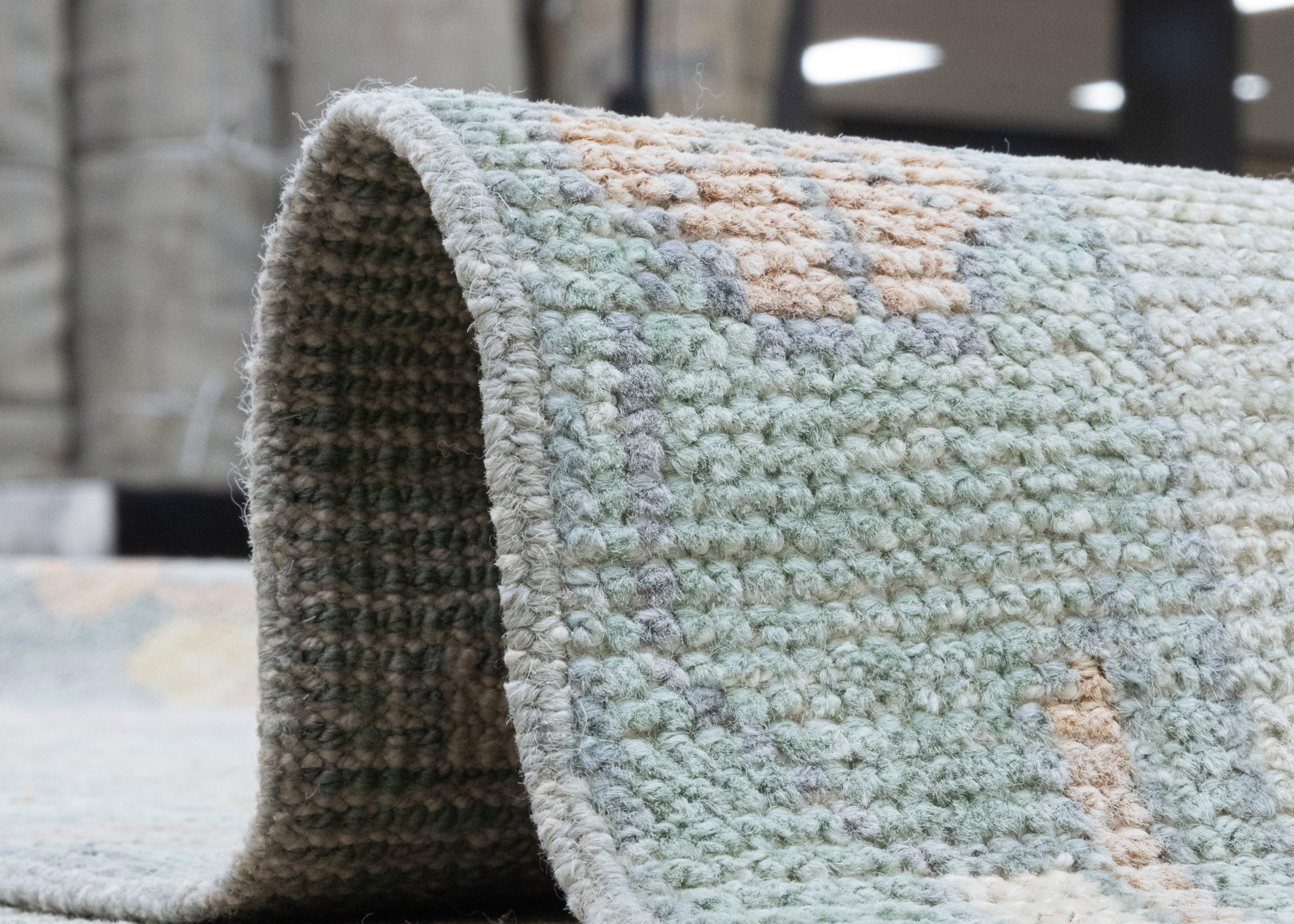 Square Turkish Oushak Rug 11'7