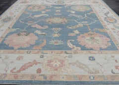 Square Turkish Oushak Rug 12' x 12'5" #17412