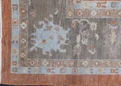 Square Turkish Oushak Rug 16' x 18' #HS-2102