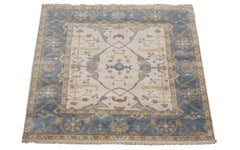 Square Vegetable Dyed Oushak