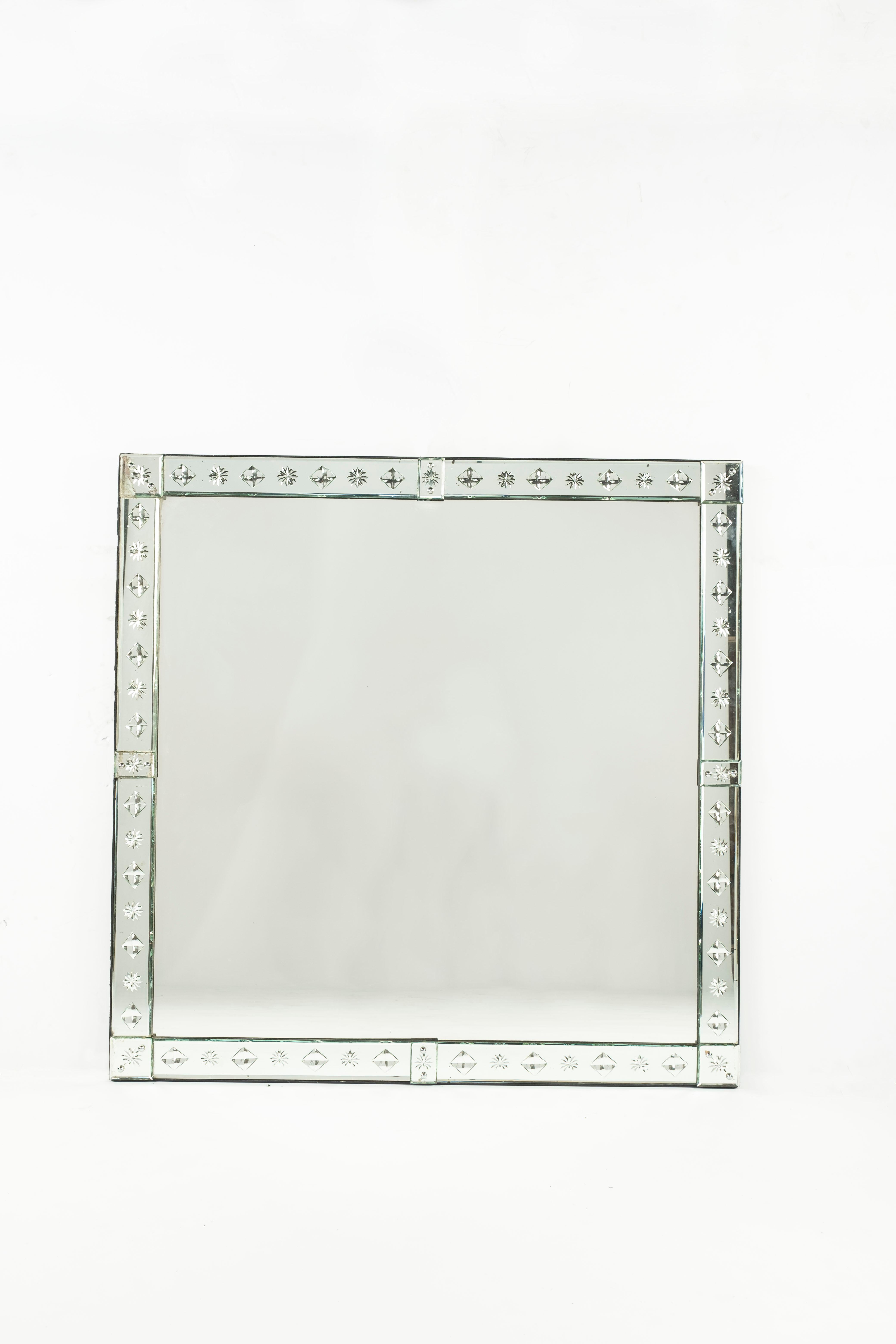 Square Venetian Mirror 1