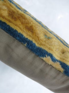 Square Vintage Indian Silk Pillow