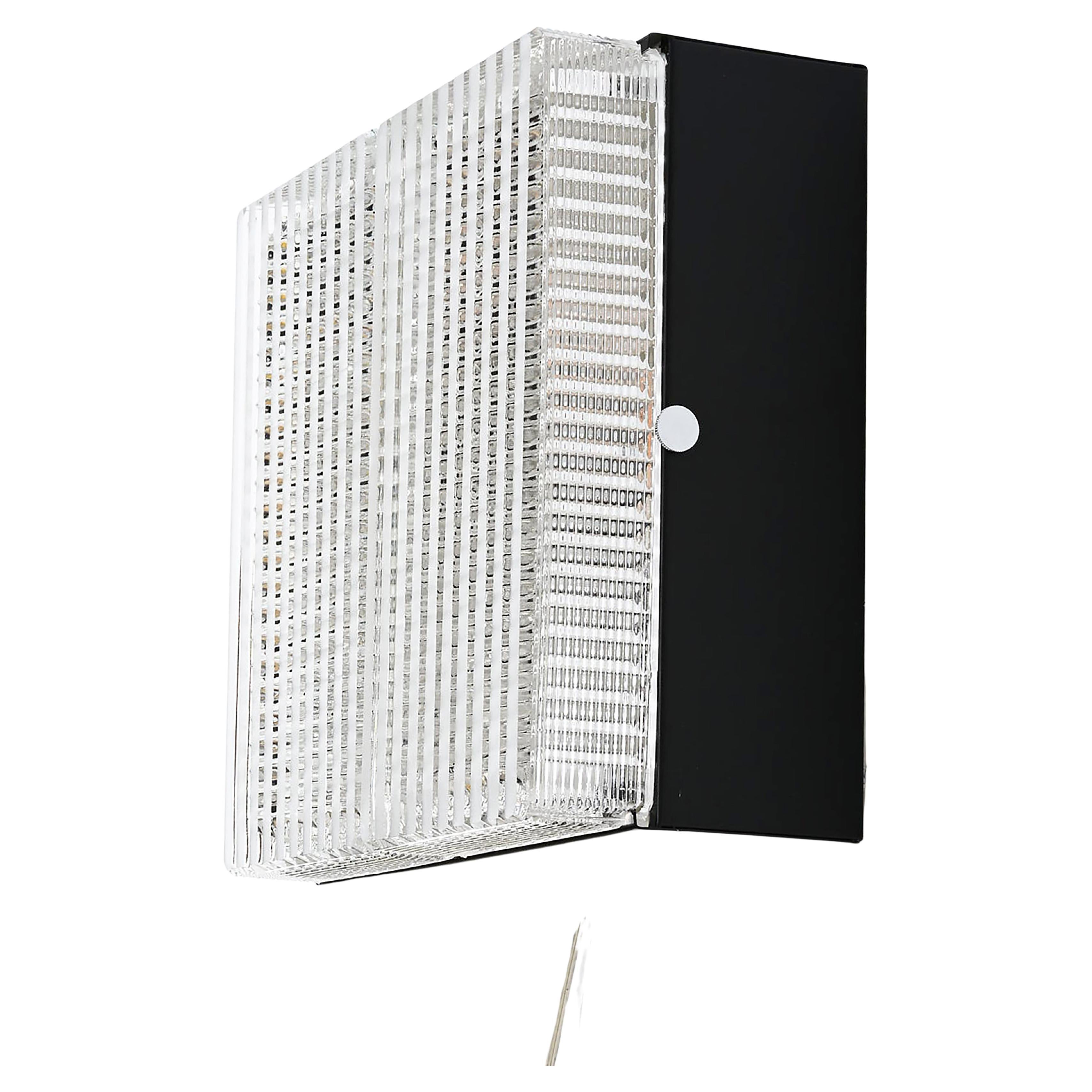 Moderne Lampe murale carrée Applique ou lumière affleurante en vente