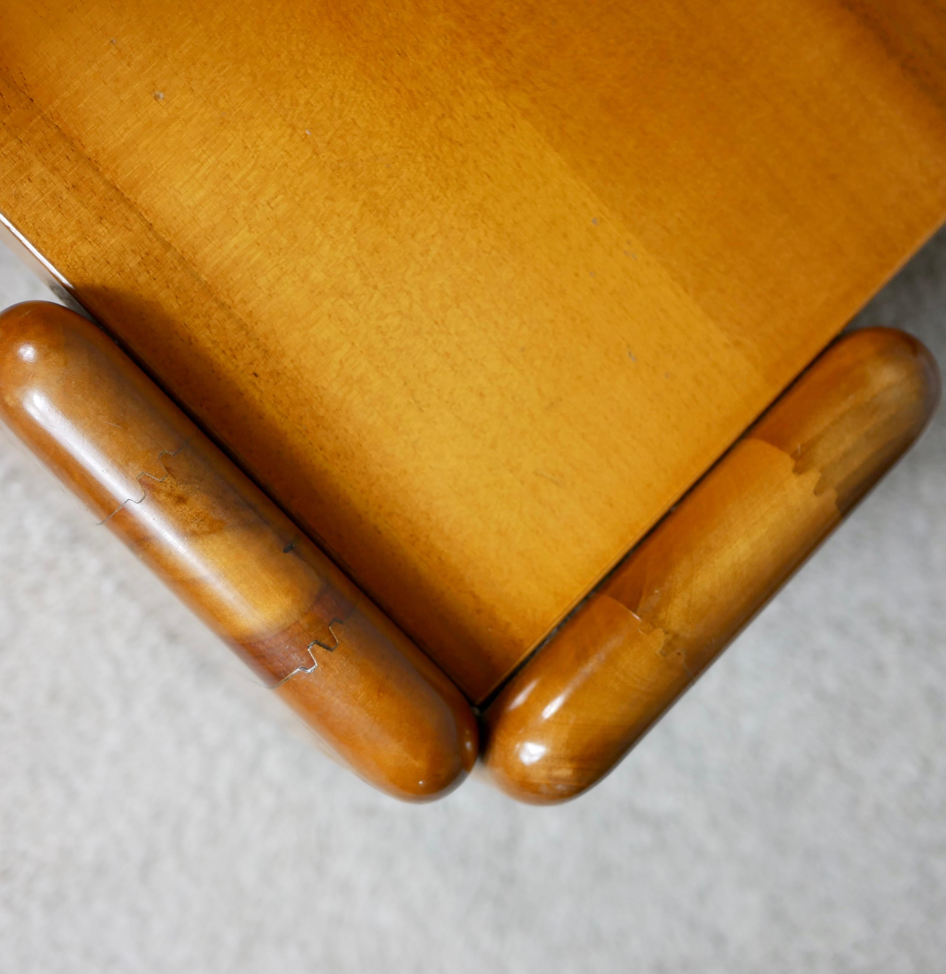Table basse carrée en noyer Sapporo de Mario Marenco pour Mobilgirgi, 1970 8