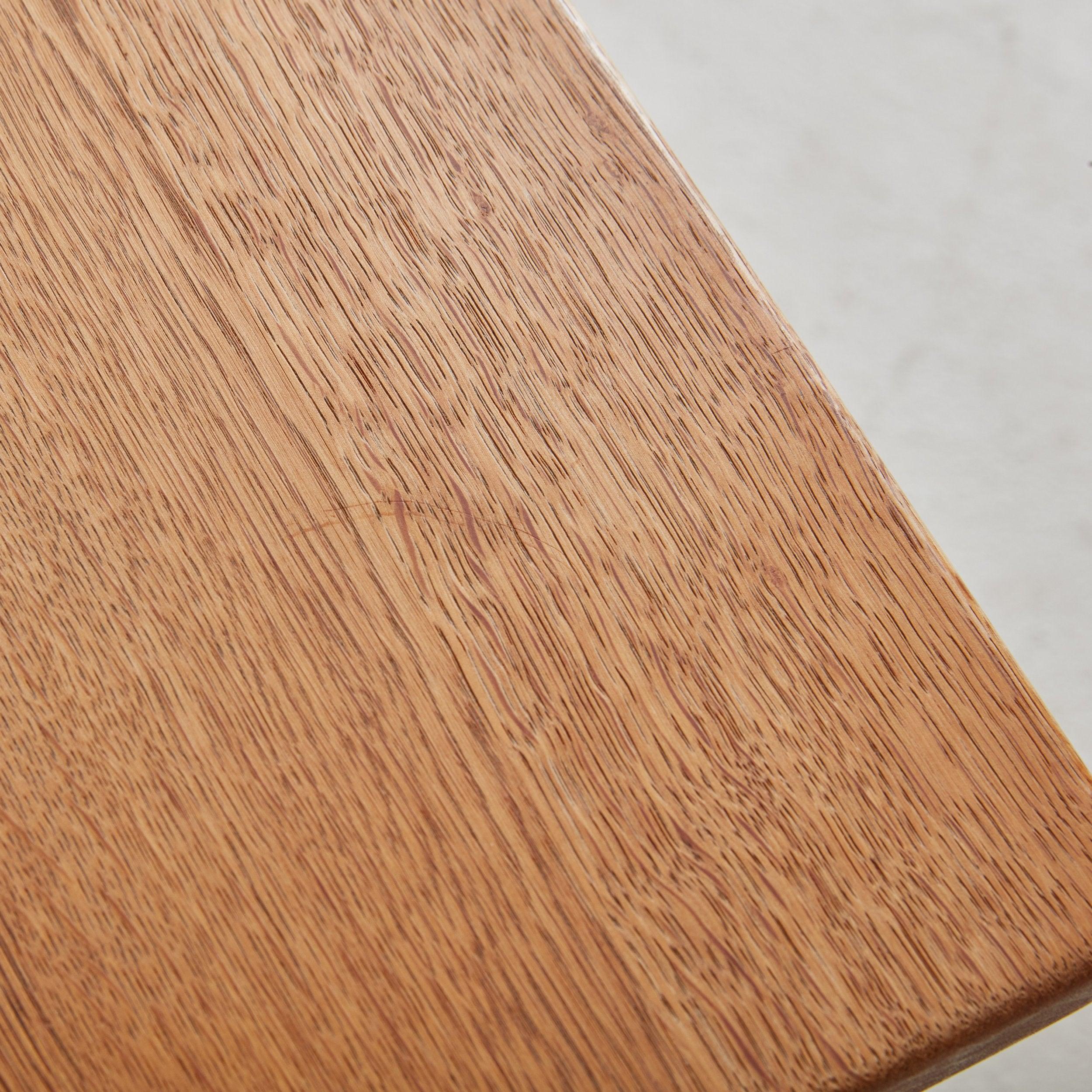 Square Wood Coffee Table Attributed to Kurt Østervig, Denmark 1960s For Sale 5