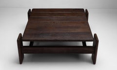 Square Wooden Coffee Table