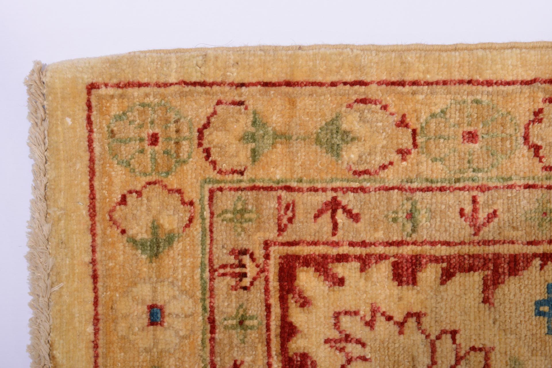 Wool Square Ziegler Style Sultanabad Carpet or Rug For Sale
