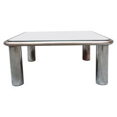 Table basse carrée Sesann de Gianfranco Frattini pour Cassina, 1968
