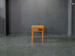 Squared Elm Side Table