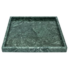 Squared Green Guatemala Marble Tray