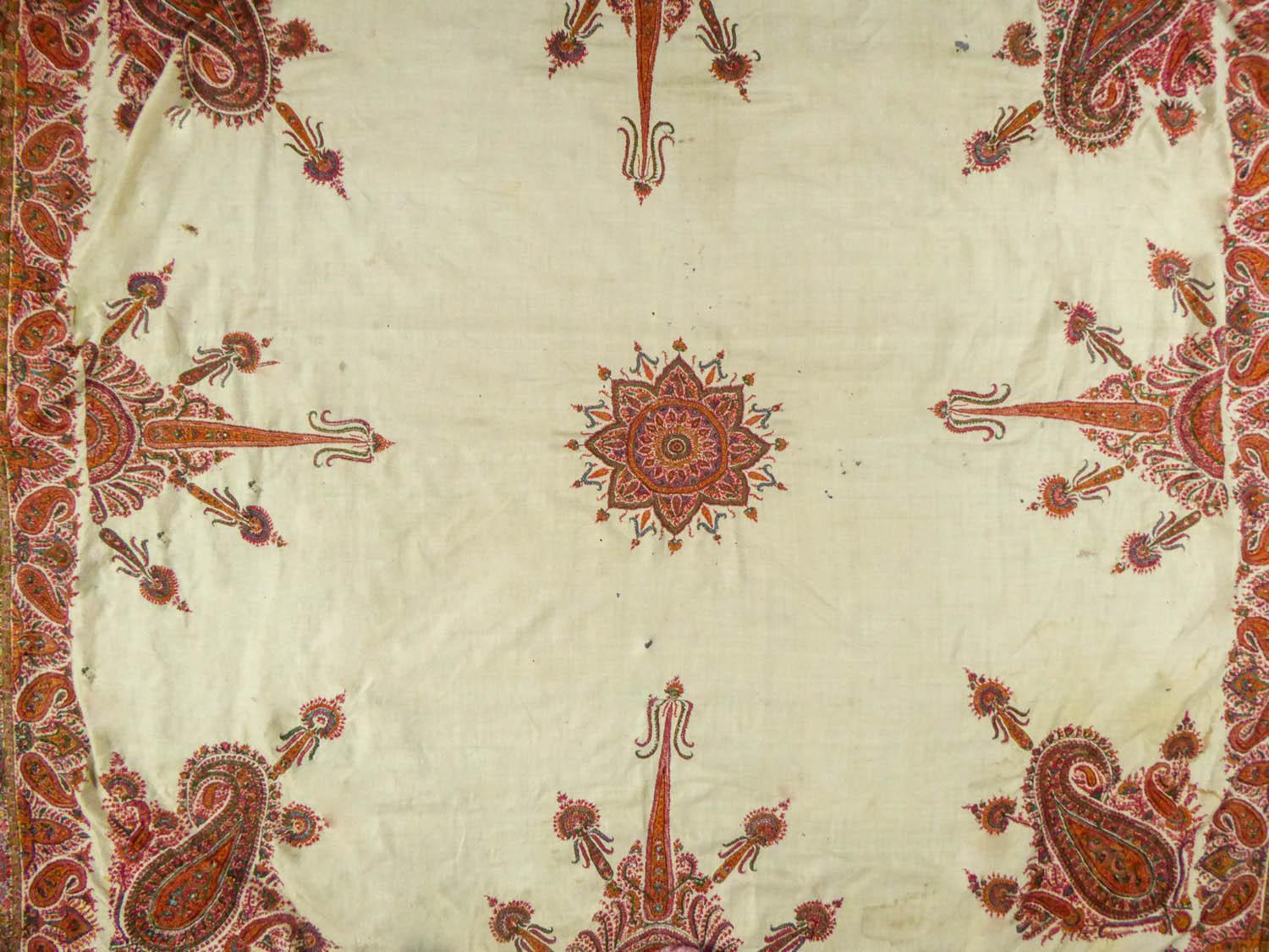 indian embroidered shawl