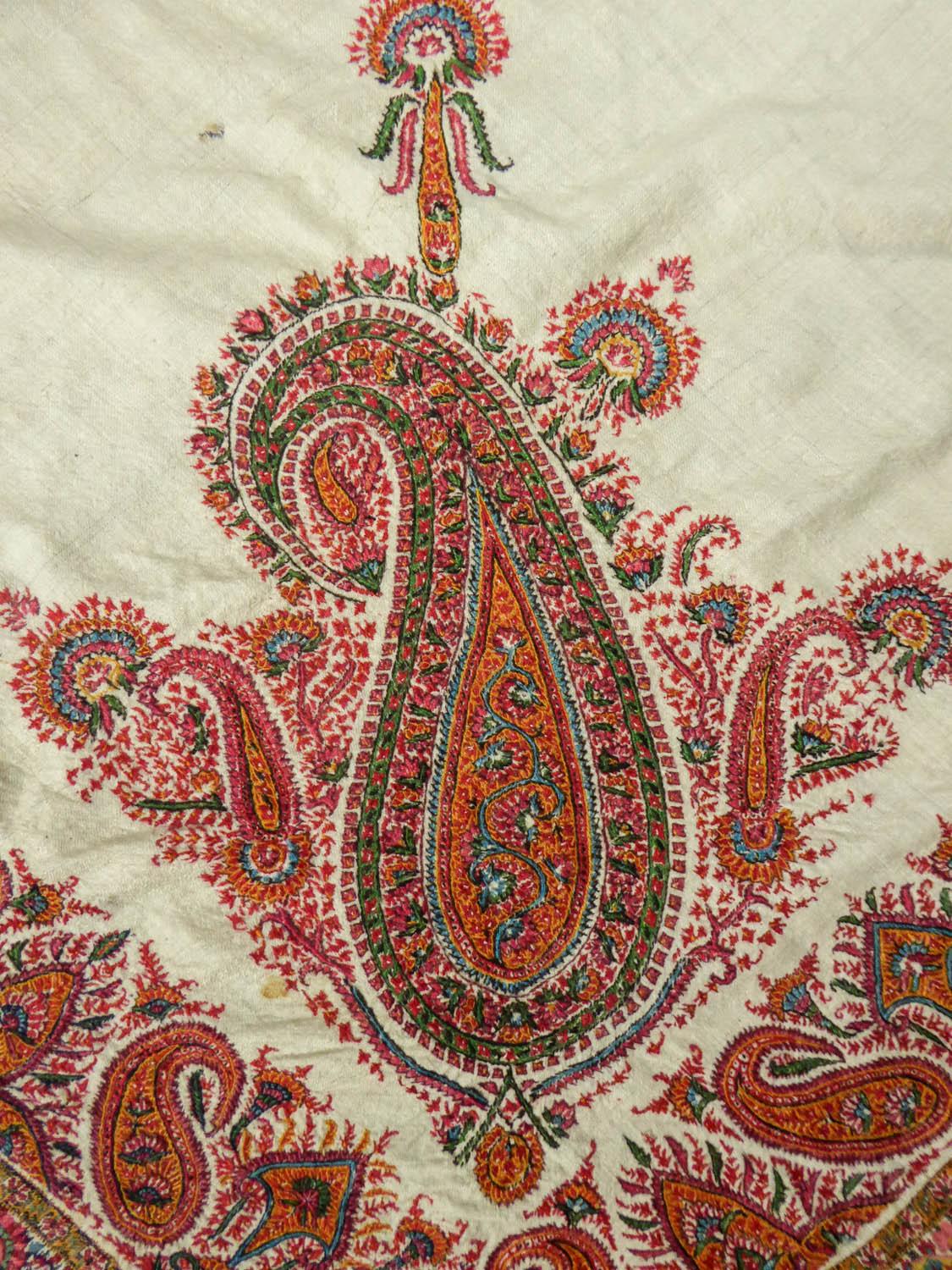indian embroidered shawls