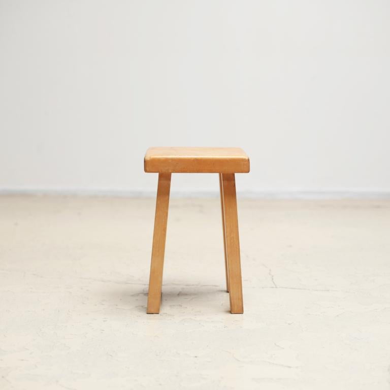 A stool designed for the French ski resort 