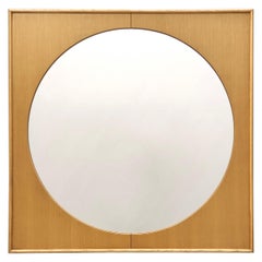 Squared Wall Mirror in the Style of Ettore Sottsass, Italy, 1980s