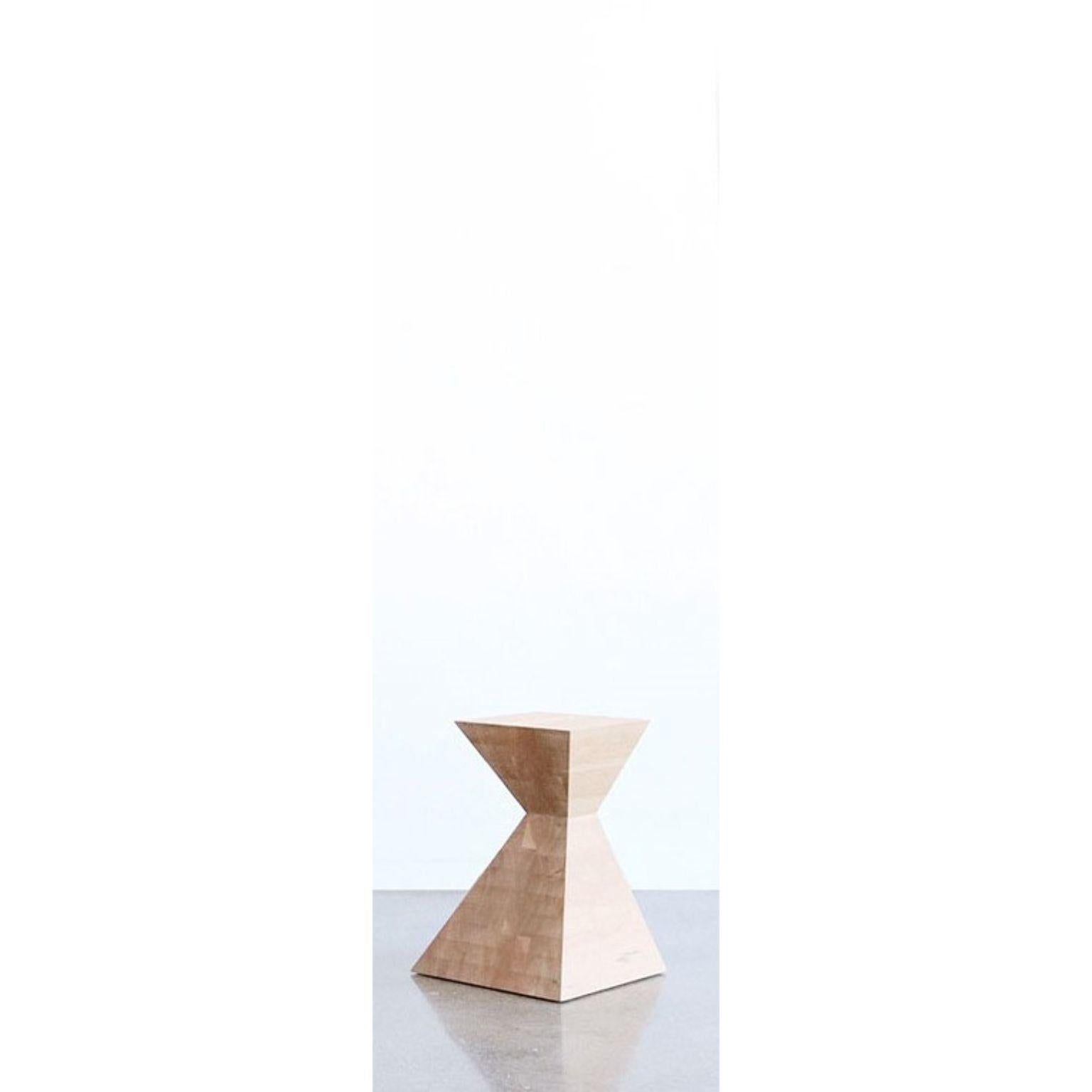 Squaretown stool by HOLLIS + MORRIS
2014
Dimensions: 13” W x 13” D x 18” H
Materials: Solid wood, hardwax oil

Options Available:
Wood: W.Oak White, W.Oak Natural, W.Oak Black Walnut

An imaginative, reversible stool that invites possibility