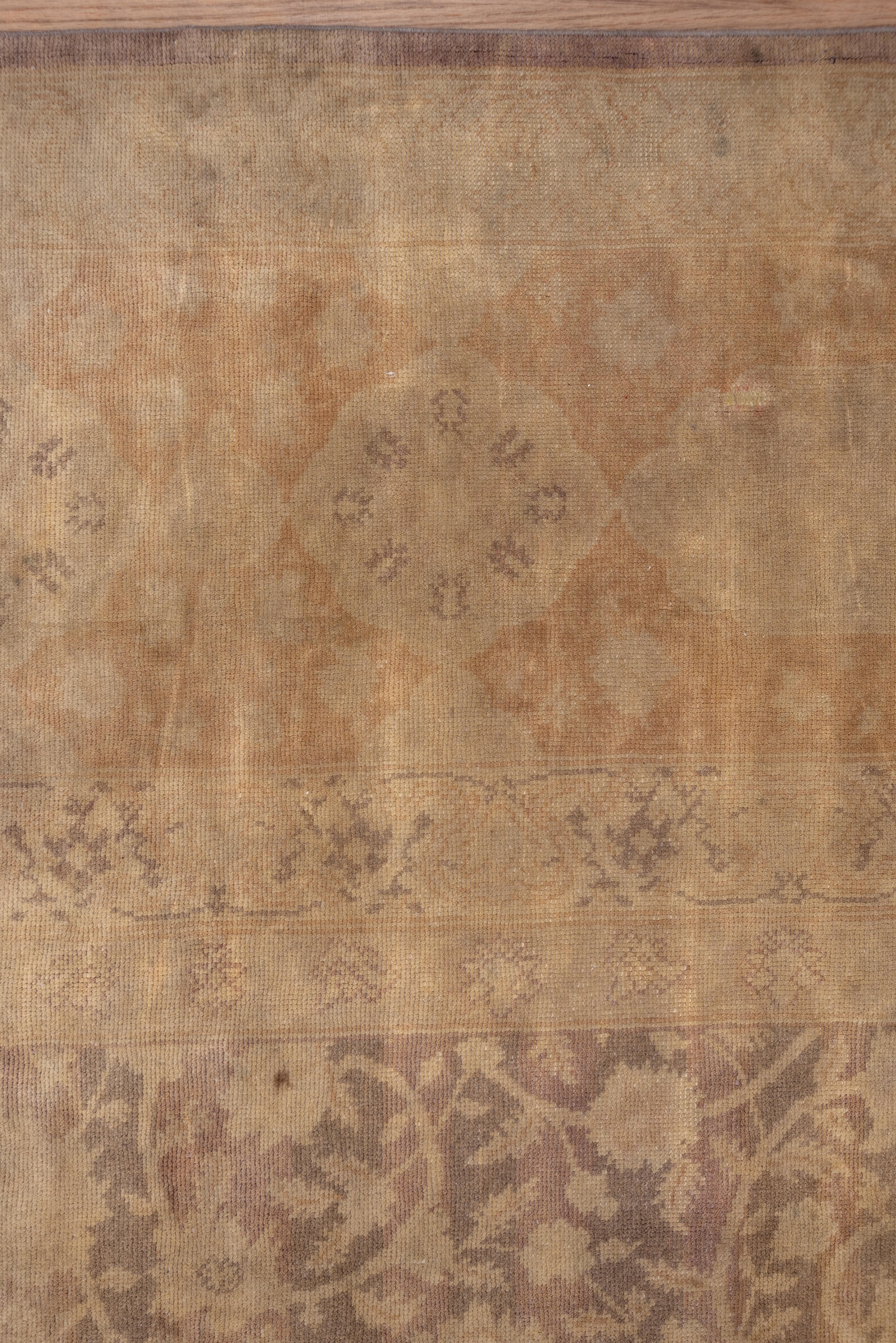 Hand-Knotted Squarish Sivas Carpet, circa 1920s For Sale