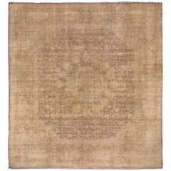 Antique Squarish Sivas Carpet, circa 1920s